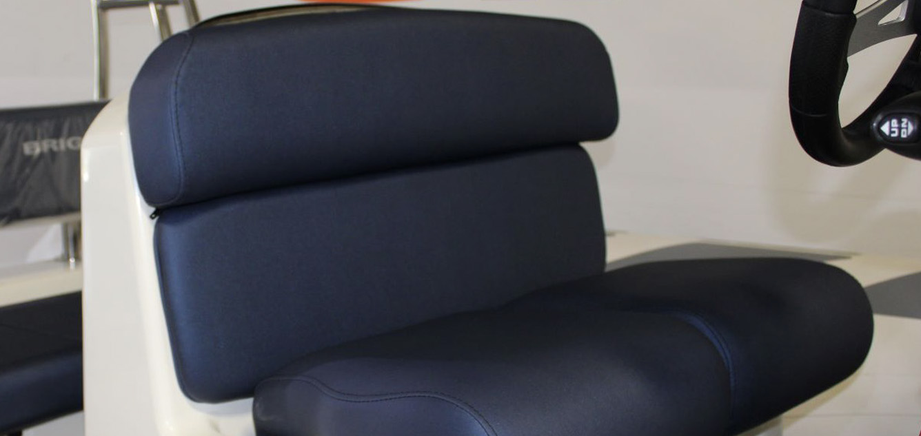 Blue SilverTex Cushion Sample