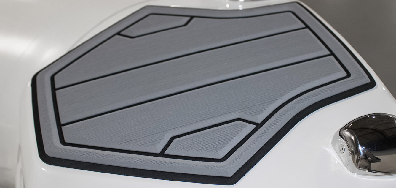 Grey SeaDek Flooring Sample