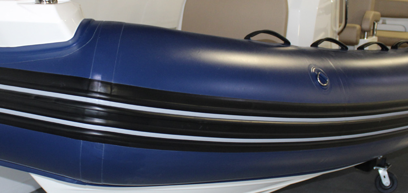 Ocean Blue Hypalon Sample